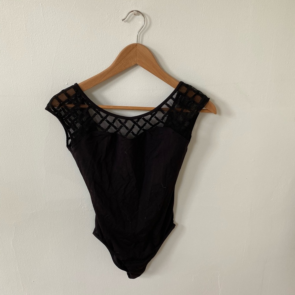 Black leotard